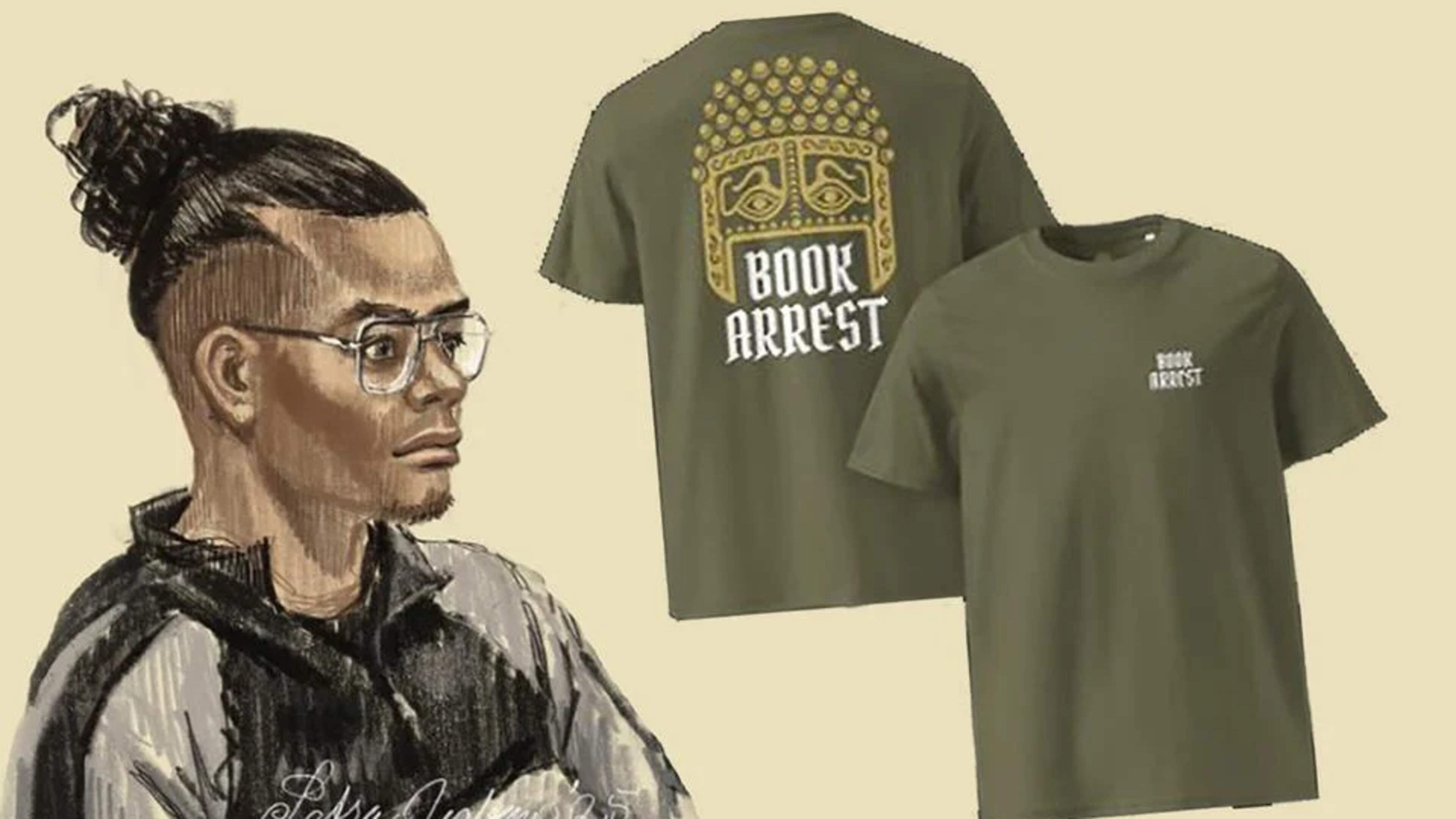 Hoofdverdachte (37) kunstroof Drents Museum verkoopt vanuit gevangenis T-shirts die verwijzen naar daad